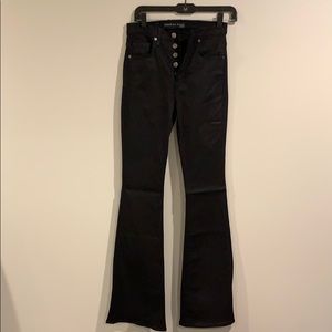 Black high rise jeans